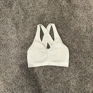 Alphalete White Sports Bra